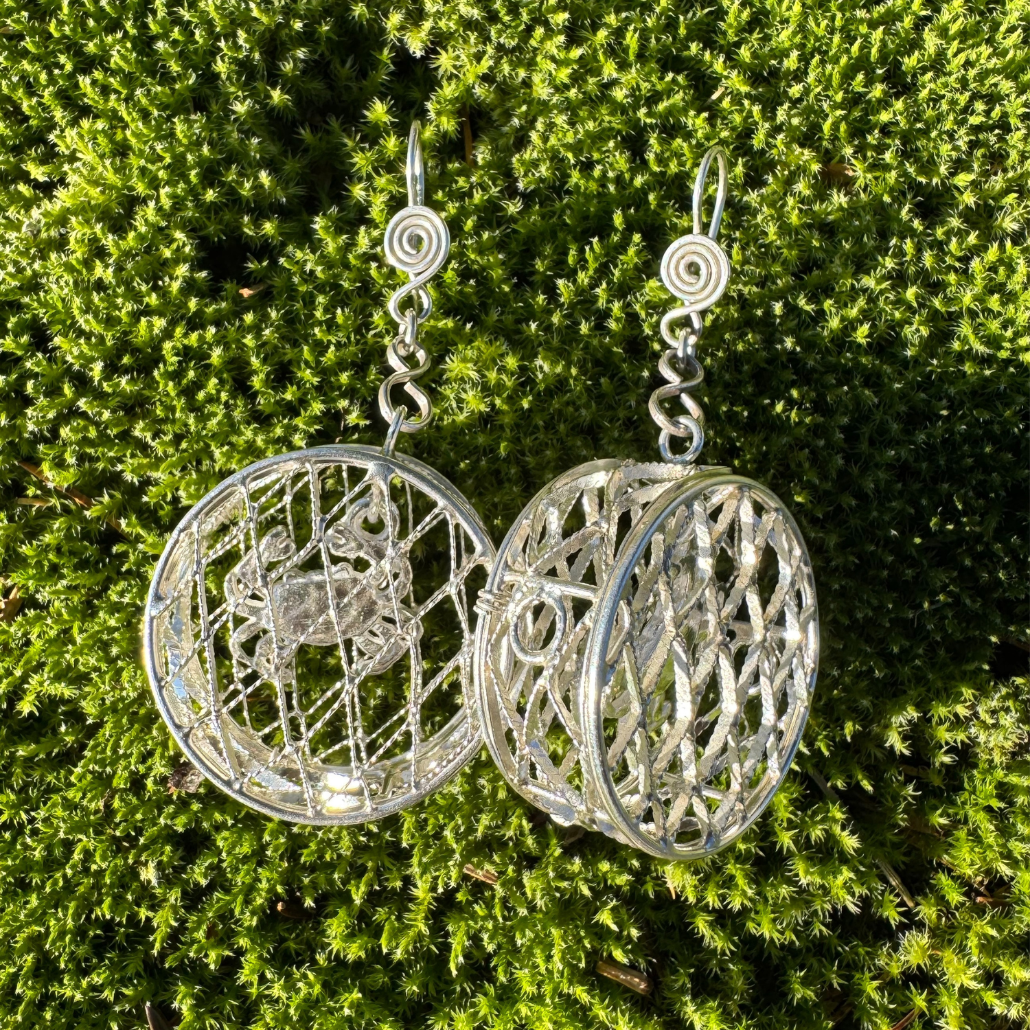 Crab Pot Earrings