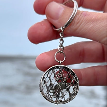 Crab Pot Keychain